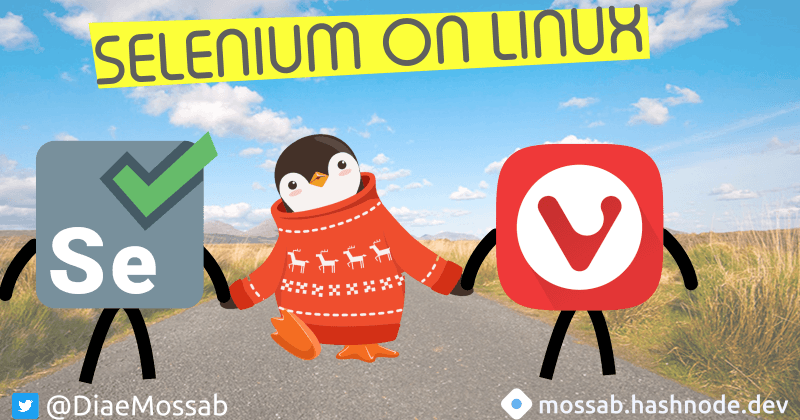 [How to] Install & Use Selenium for Python with Vivaldi browser in Linux