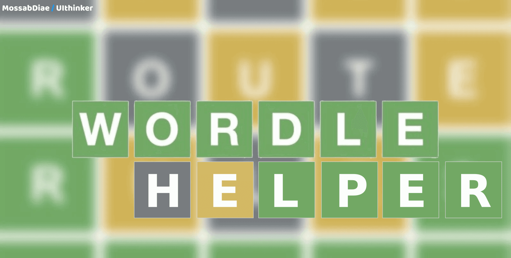 Wordle-Helper : How to never lose in Wordle again